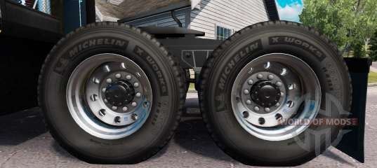 New rims and tires for American Truck Simulator