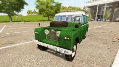 Land Rover Series IIa Station Wagon 1965 for Farming Simulator 2017