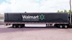 Skin Walmart extended trailer for American Truck Simulator