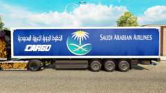 The skin Saudi Arabian Airlines to trailers for Euro Truck Simulator 2