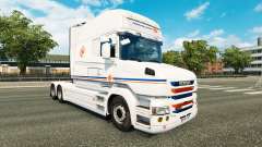 Transalliance skin for Scania T truck for Euro Truck Simulator 2