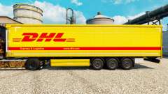 Skin DHL for trailers for Euro Truck Simulator 2