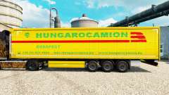 Hungarocamion skin for trailers for Euro Truck Simulator 2