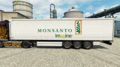 Skin Monsanto imagine on semi for Euro Truck Simulator 2