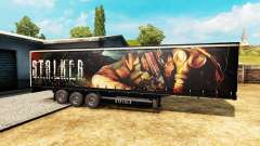 Skin S. T. A. L. K. E. R. on semi for Euro Truck Simulator 2