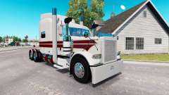 The White Knight skin for the truck Peterbilt 389 for American Truck Simulator
