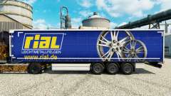 Skin Rial to trailers for Euro Truck Simulator 2