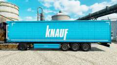 Skin Knauf on semi for Euro Truck Simulator 2