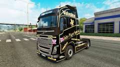 A John Player Special skin for Volvo truck for Euro Truck Simulator 2