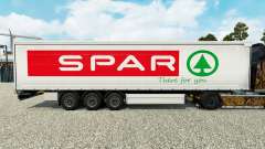 Skin Spar on a curtain semi-trailer for Euro Truck Simulator 2