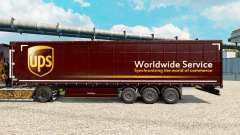Skin United Parcel Service for trailers for Euro Truck Simulator 2