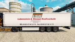 Skin LSK to trailers for Euro Truck Simulator 2