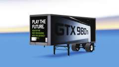 Skin NVidia GTX 980 Ti on the trailer for American Truck Simulator