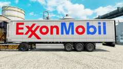 Exxon Mobil skin for trailers for Euro Truck Simulator 2