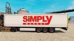 Skin Simply Market for trailers for Euro Truck Simulator 2
