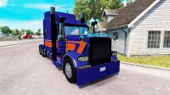 Rollin Transport skin for the truck Peterbilt 389 for American Truck Simulator