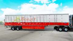 Skin Beazer Homes on a curtain semi-trailer for American Truck Simulator
