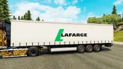 Lafarge skin for trailers for Euro Truck Simulator 2