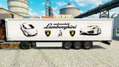 Skin Lamborghini semi-trailers for Euro Truck Simulator 2