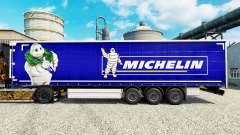 Skin on Michelin semi-trailers for Euro Truck Simulator 2
