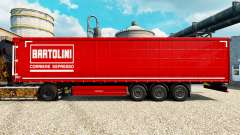 Skin Bartolini on semi for Euro Truck Simulator 2