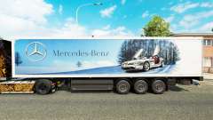 Skin Mercedes-Benz semi-trailers for Euro Truck Simulator 2