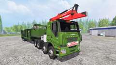 Iveco Stralis [wood chippers] v1.2 for Farming Simulator 2015