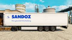 Skin Sandoz for trailers for Euro Truck Simulator 2