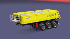 Semi-trailer tipper Schmitz Rosafio Transports for Euro Truck Simulator 2