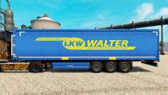 LKW WALTER skin for trailers for Euro Truck Simulator 2
