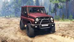 UAZ-315195 turbo diesel for Spin Tires