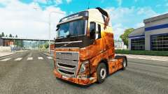 Free spirit skin for Volvo truck for Euro Truck Simulator 2