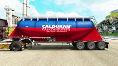 Skin Calduran cement semi-trailer for Euro Truck Simulator 2