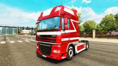 Metallic skin for DAF truck for Euro Truck Simulator 2