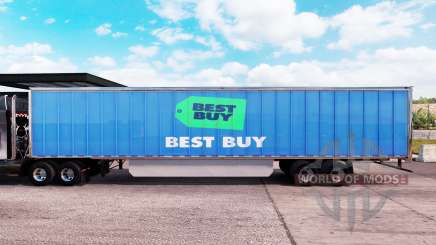 Skin Best Buy extended trailer for American Truck Simulator