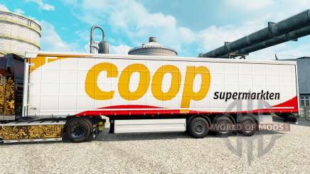 Skin Coop on trailers for Euro Truck Simulator 2