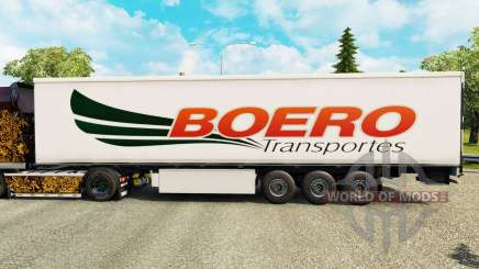Boero Transportes skin for trailers for Euro Truck Simulator 2