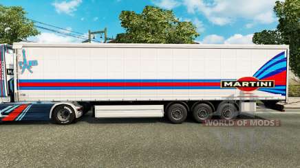 Skin Martini Rancing for trailers for Euro Truck Simulator 2