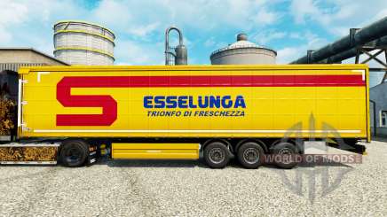 Skin Esselunga S. p.A. on semi for Euro Truck Simulator 2