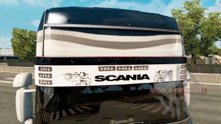 Sun visor Scania v2.0 for Euro Truck Simulator 2