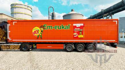 Skin Kinder Em-eukal on semi for Euro Truck Simulator 2