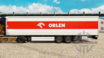 Skin Orlen for trailers for Euro Truck Simulator 2