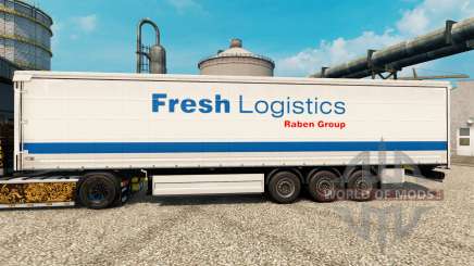 Fresh Logistics skin for trailers for Euro Truck Simulator 2