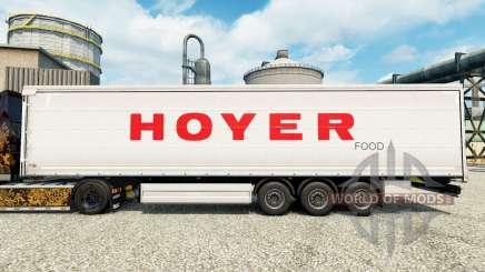 Hoyer skin for trailers for Euro Truck Simulator 2