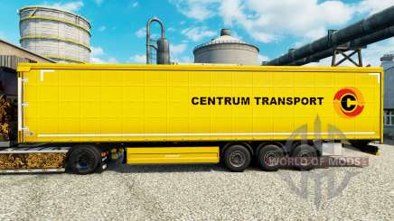 Skin Centrum Transport on semi-trailers for Euro Truck Simulator 2