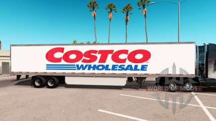 Skin Costco Wholesale extended trailer for American Truck Simulator