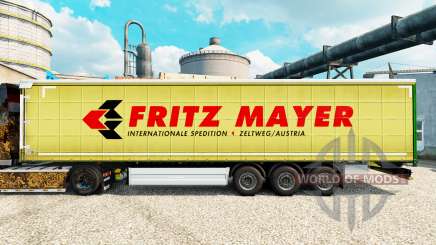 Skin Fritz Mayer on semi for Euro Truck Simulator 2