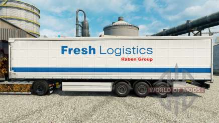 Fresh Logistics skin for trailers for Euro Truck Simulator 2