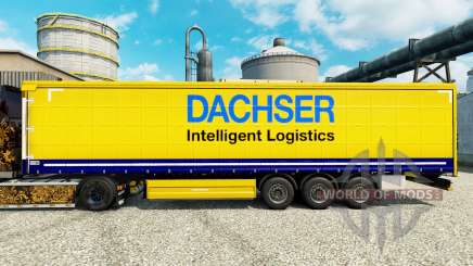 Dachser skin for trailers for Euro Truck Simulator 2