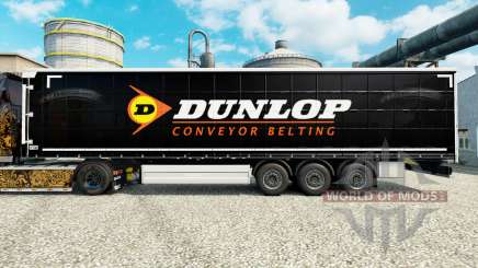 Skin on Dunlop semi for Euro Truck Simulator 2